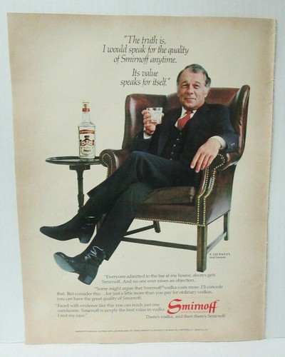 Lee bailey smirnoff vodka - f.,